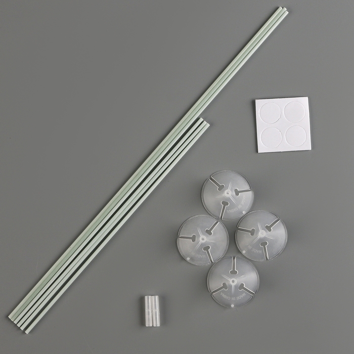 Стойка для воздушных шаров на 4 шара, основание сердце, высота 65 см Стойка для воздушных шаров на 4 шара, основание сердце, высота 65 см