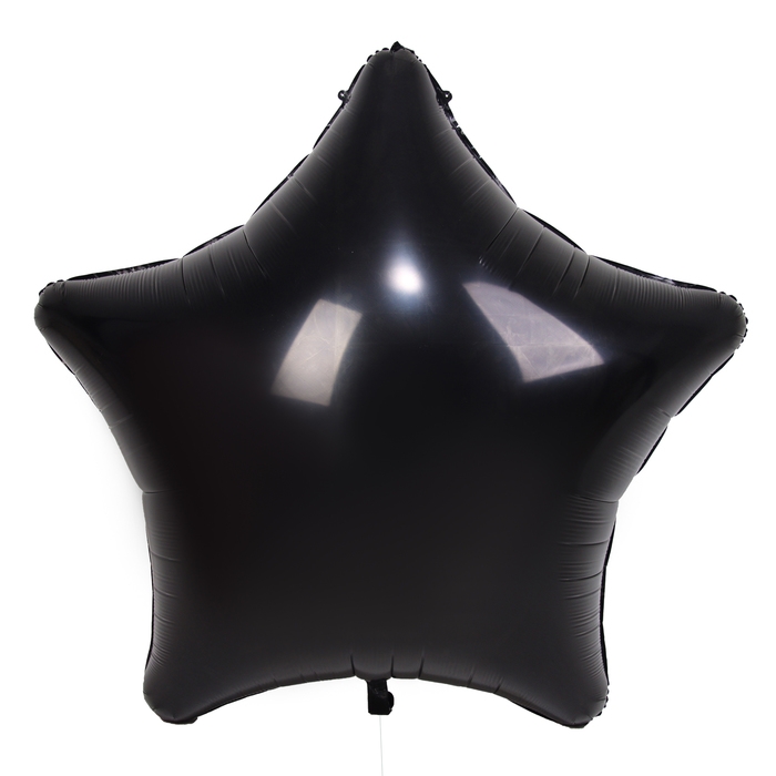 Шар фольгированный 68 Шар фольгированный 68" «Звезда гигант», цвет чёрный
