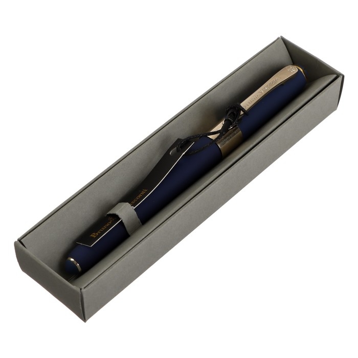 Ручка шариковая, 0.5 мм, Bruno Visconti MONACO, стержень синий, корпус тёмно-синий, в футляре Ручка шариковая, 0.5 мм, Bruno Visconti MONACO, стержень синий, корпус тёмно-синий, в футляре