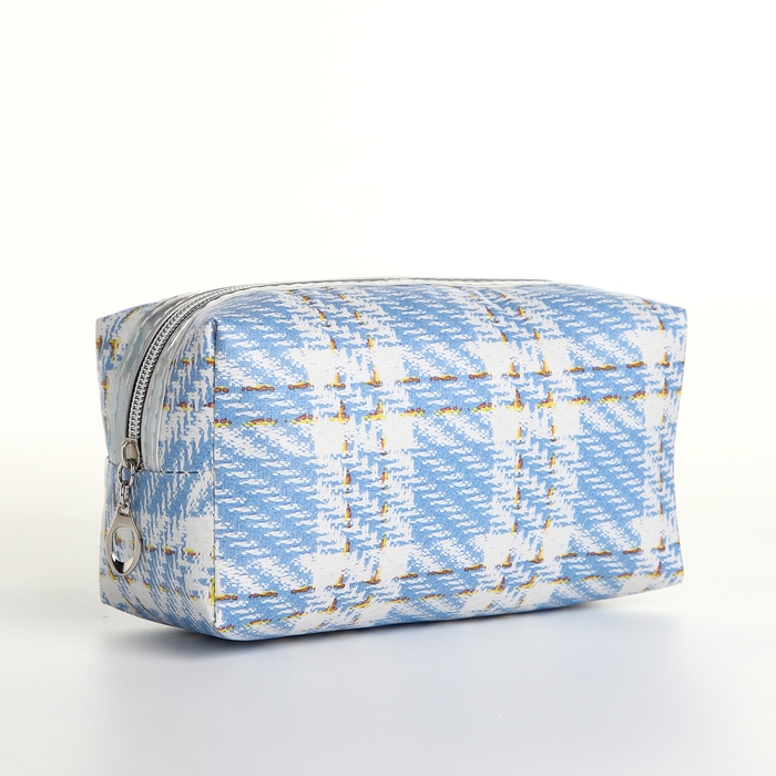 Косметичка на молнии, цвет голубой Косметичка на молнии, цвет голубой