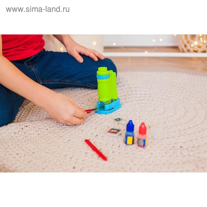 Игровой набор «Микроскоп», увеличение Х80, световые эффекты, цвета МИКС Игровой набор «Микроскоп», увеличение Х80, световые эффекты, цвета МИКС