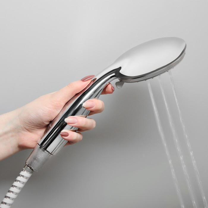 Душевая лейка Accoona A326, 3 режима, корпус пластик, цвет хром Душевая лейка Accoona A326, 3 режима, корпус пластик, цвет хром