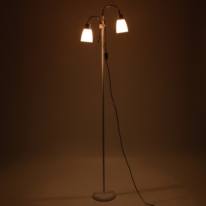 Торшер 19024/2WT E27 40Вт белый 22х22х160 см Торшер 19024/2WT E27 40Вт белый 22х22х160 см