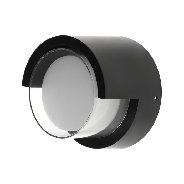 Светильник фасадный «Сити», FSD-050, 5 Вт, 3000К, круг IP65, 220 В, пластик, черный Светильник фасадный «Сити», FSD-050, 5 Вт, 3000К, круг IP65, 220 В, пластик, черный