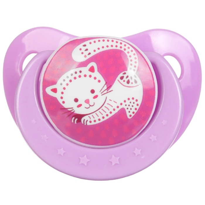 Соска - пустышка силиконовая ортодонтическая, от 0 мес., с колпачком, в контейнере + держатель, цвет МИКС Соска - пустышка силиконовая ортодонтическая, от 0 мес., с колпачком, в контейнере + держатель, цвет МИКС