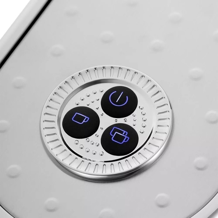 Кофеварка Kitfort КТ-7193, рожковая, 1450 Вт, 1 л, капучинатор, серебристая Кофеварка Kitfort КТ-7193, рожковая, 1450 Вт, 1 л, капучинатор, серебристая