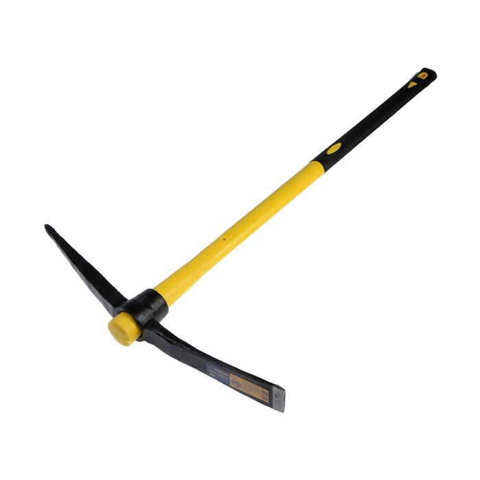 Кирка ТУНДРА, кованая, фиберглассовая рукоятка 900 мм, 2000 г Кирка ТУНДРА, кованая, фиберглассовая рукоятка 900 мм, 2000 г