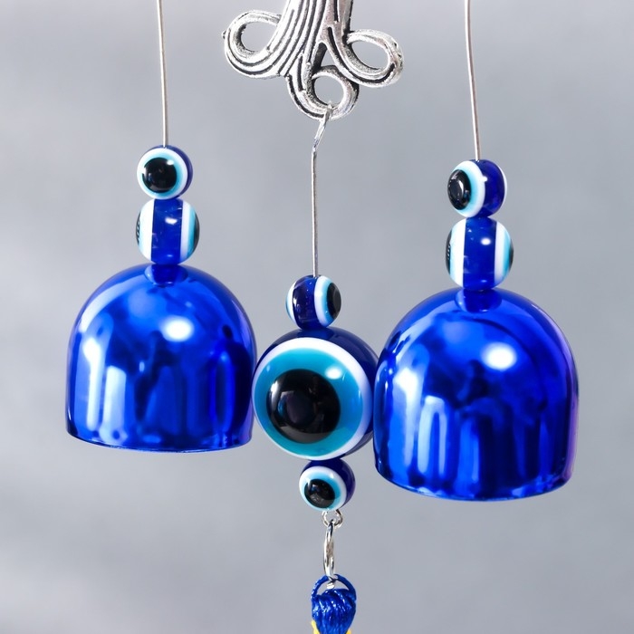 Музыка ветра металл Музыка ветра металл "Дерево жизни" от сглаза 2 колокольчика 22х6,5 см