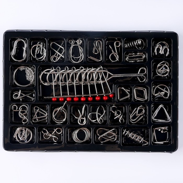 Металлическая головоломка 30 шт Металлическая головоломка 30 шт "Пушистый"