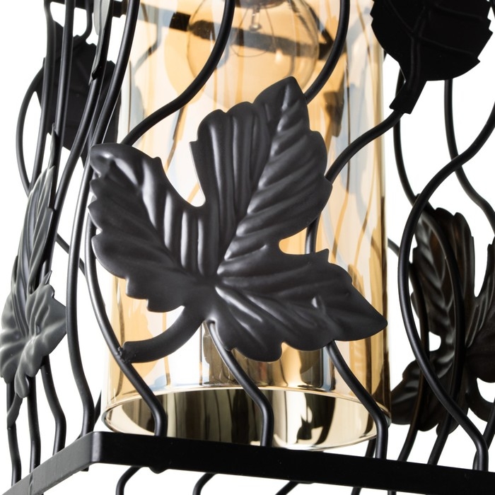 Светильник BayerLux 2108/1BK E27 40Вт черный 14х14х100 см Светильник BayerLux 2108/1BK E27 40Вт черный 14х14х100 см