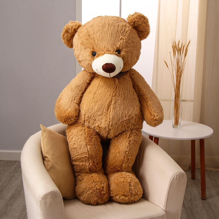 Мягкая игрушка «Медведь», 110 см, коричневый Мягкая игрушка «Медведь», 110 см, коричневый