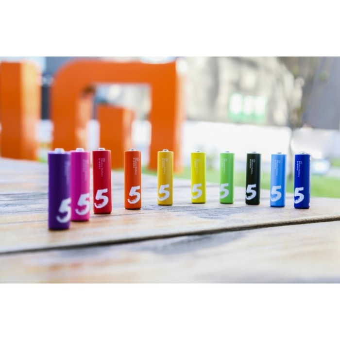 Батарейка алкалиновая Xiaomi ZMI Rainbow Zi7, AАA, LR03-24BOX, 1.5 В, 24 шт.