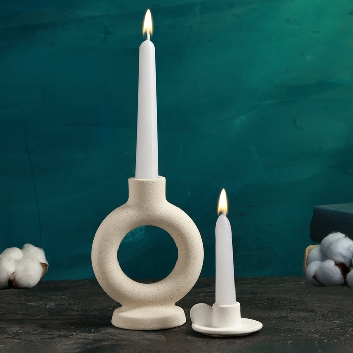 Набор подсвечников Набор подсвечников "Линдт и Саймон" 2шт/10х13см/3х6см