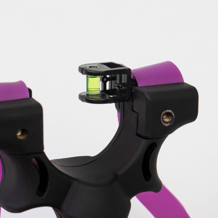 Рогатка спортивная Рогатка спортивная "Патриот" с уровнем и прицелом, пластик, чёрная