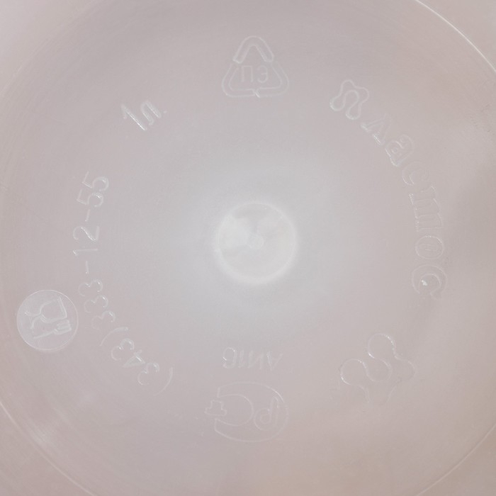 Банка для хранения продуктов с герметичной крышкой, 1 л, цвет прозрачный Банка для хранения продуктов с герметичной крышкой, 1 л, цвет прозрачный