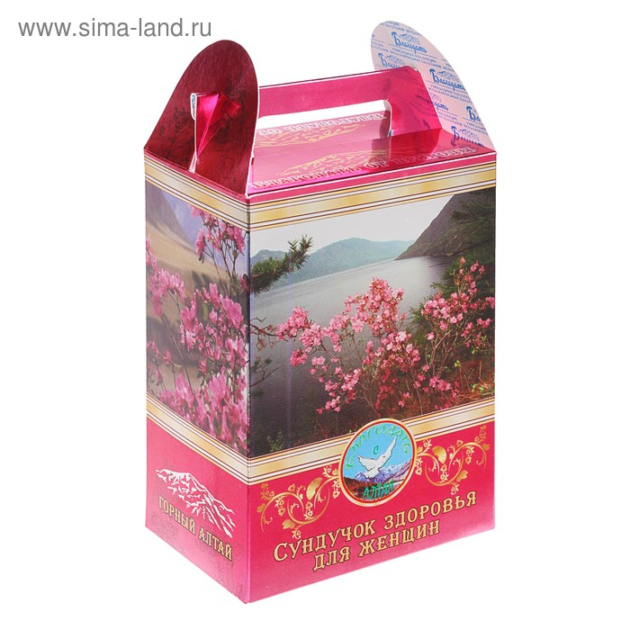 Подарочный набор «Сундук», женское здоровье: 3 безалкогольных бальзама Подарочный набор «Сундук», женское здоровье: 3 безалкогольных бальзама