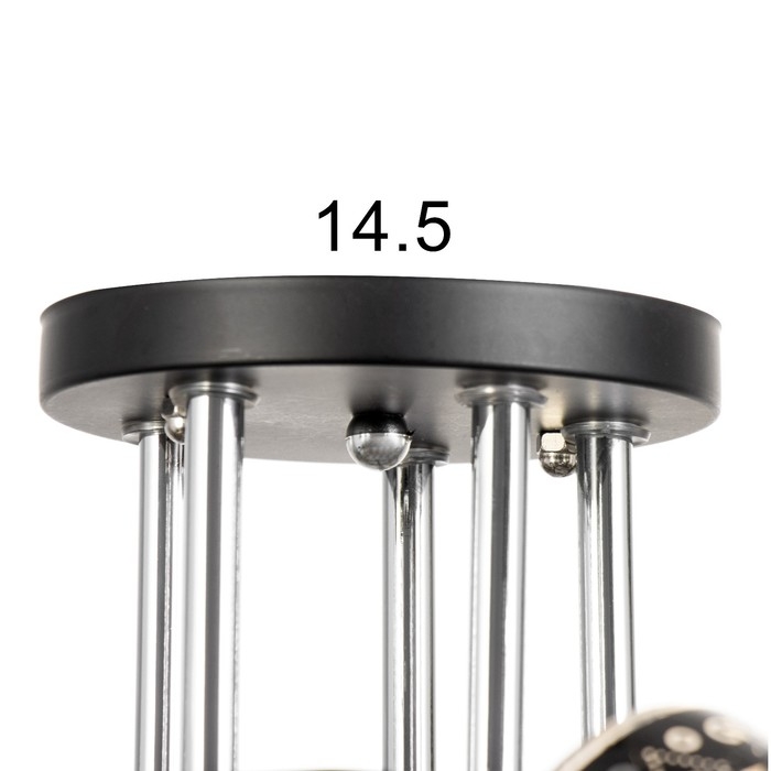 Люстра Люстра "Рузанна" 5хЕ27 40Вт черно-золотой 60х60х27 см BayerLux