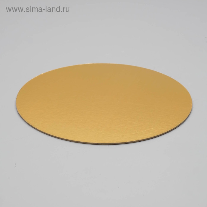 Подложка усиленная, кофе-золото, 28 см, 3,2 мм Подложка усиленная, кофе-золото, 28 см, 3,2 мм