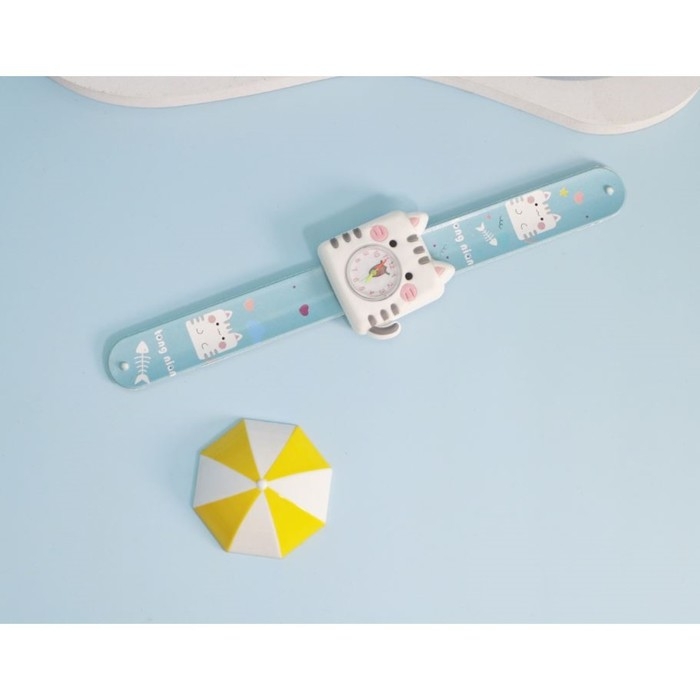 Часы наручные детские Часы наручные детские "Котенок", ремешок силикон