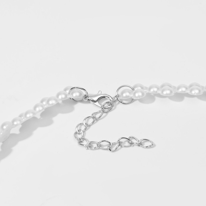 Чокер «Жемчуг» трио, цвет белый, 35 см Чокер «Жемчуг» трио, цвет белый, 35 см