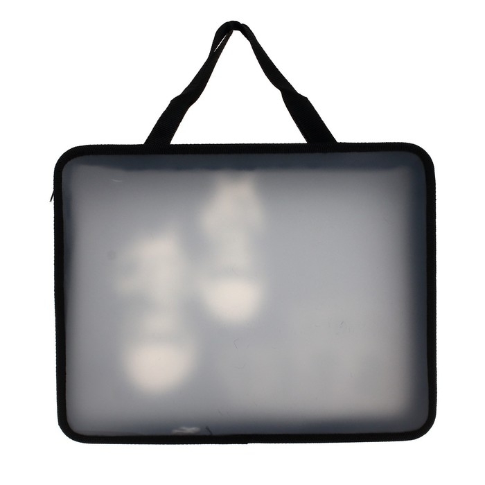 Папка с ручками А4, 330 х 260 х 75 мм, пластиковая, ручки-тесьма, Calligrata Папка с ручками А4, 330 х 260 х 75 мм, пластиковая, ручки-тесьма, Calligrata "Кеды"