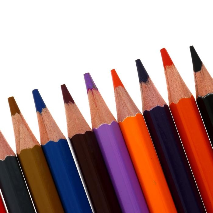 Карандаши акварельные 18 цветов, в картонной коробке, заточенные Карандаши акварельные 18 цветов, в картонной коробке, заточенные