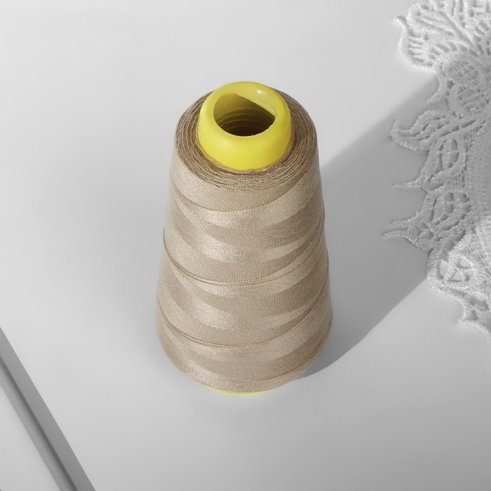 Нитки 20/2, 2700 м, цвет бежевый Нитки 20/2, 2700 м, цвет бежевый