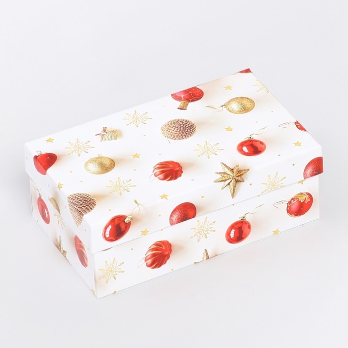 Набор коробок подарочных 15 в 1 «С Новым годом», 12 х 7 х 4 см - 46,6 х 35,2 х 17.5 см, Новый год