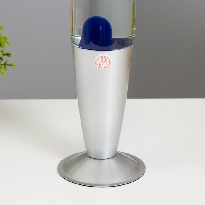 Лава-лампа Лава-лампа "Голубые капли" воск, Е14 h=41см RISALUX