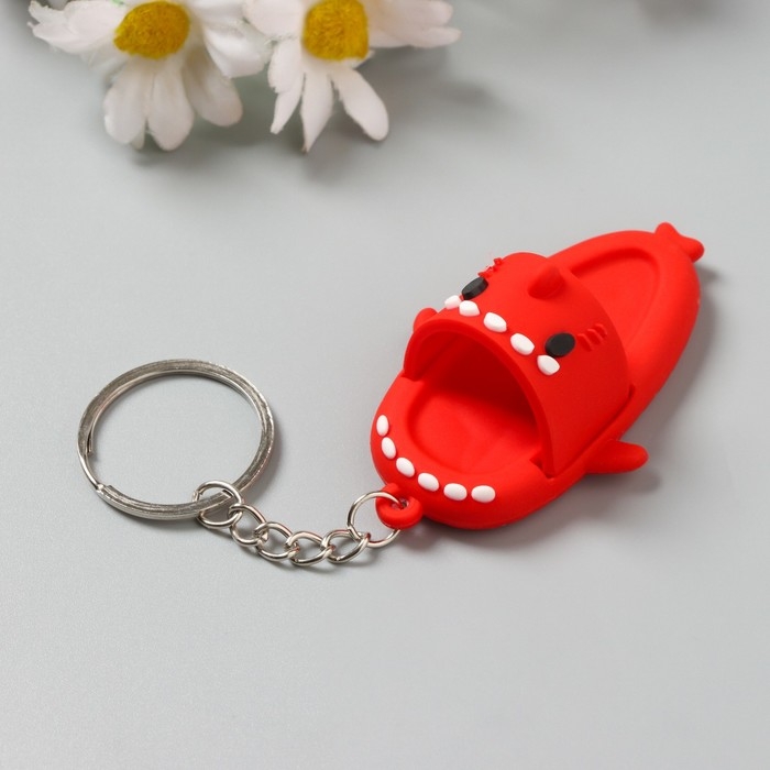 Брелок резина  Брелок резина "Сланец зубастый" МИКС 6х4 см