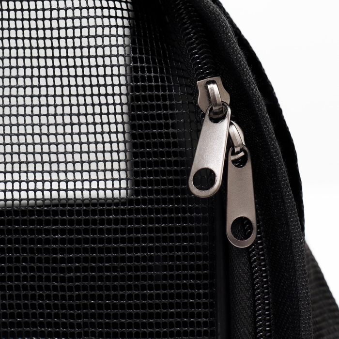 Сумка - переноска для животных  Сумка - переноска для животных "Цветы", розовая, размер L, 53 х 21 х 29 см