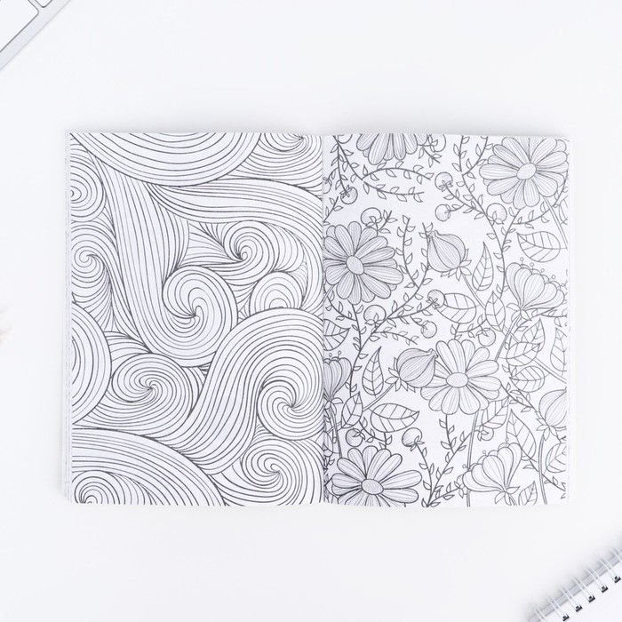 Смешбук с раскраской А5, 80 л &laquo;Живи мечтой&raquo;