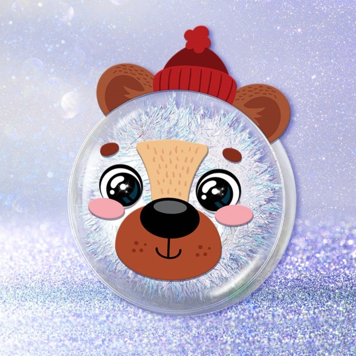 Ёлочный шар-персонаж «Новый год! Милый мишка», новогодний набор для творчества Ёлочный шар-персонаж «Новый год! Милый мишка», новогодний набор для творчества