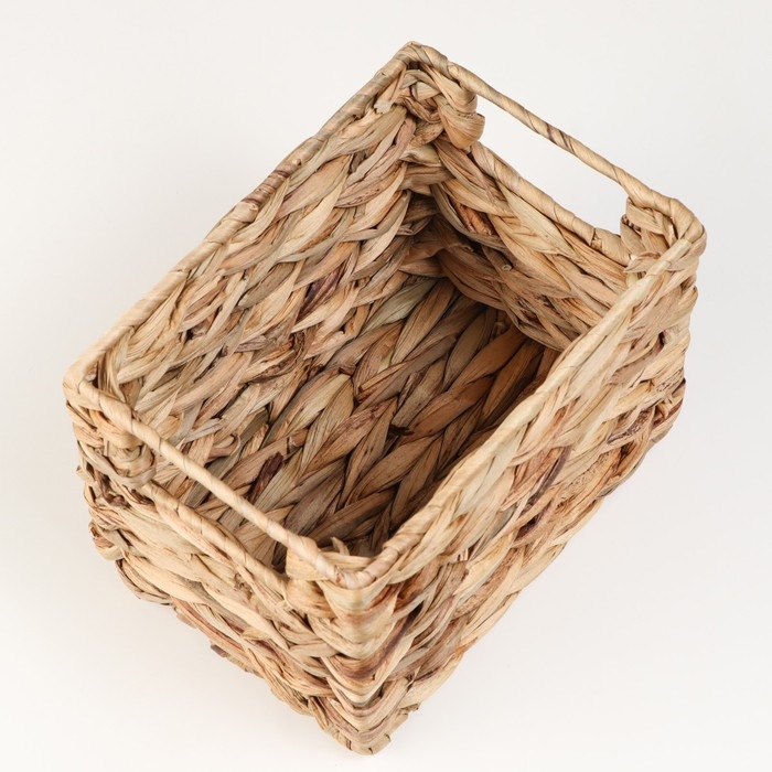 Корзина стеллажная Корзина стеллажная "Золотистый колос", 21х15х15 см , песочный