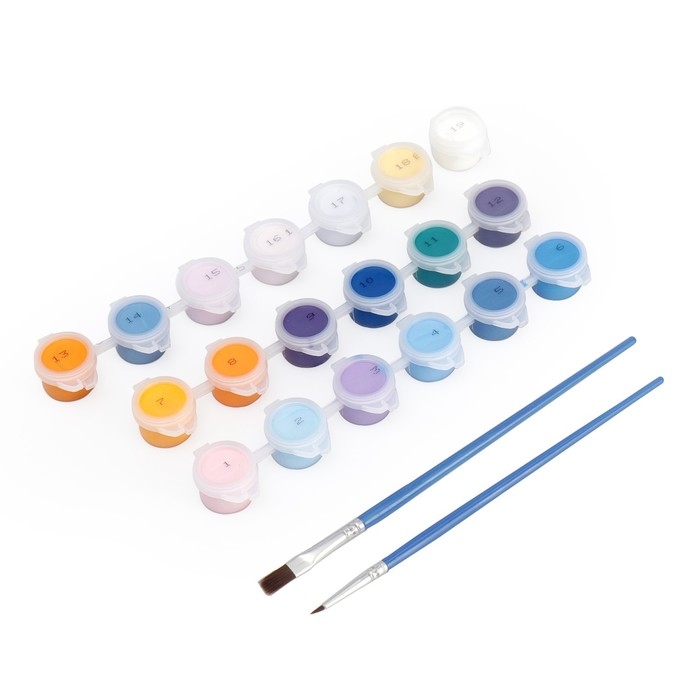 Новогодняя картина по номерам на холсте с подрамником «Новый год! Кролик с фонариком», 20 × 30 см Новогодняя картина по номерам на холсте с подрамником «Новый год! Кролик с фонариком», 20 × 30 см