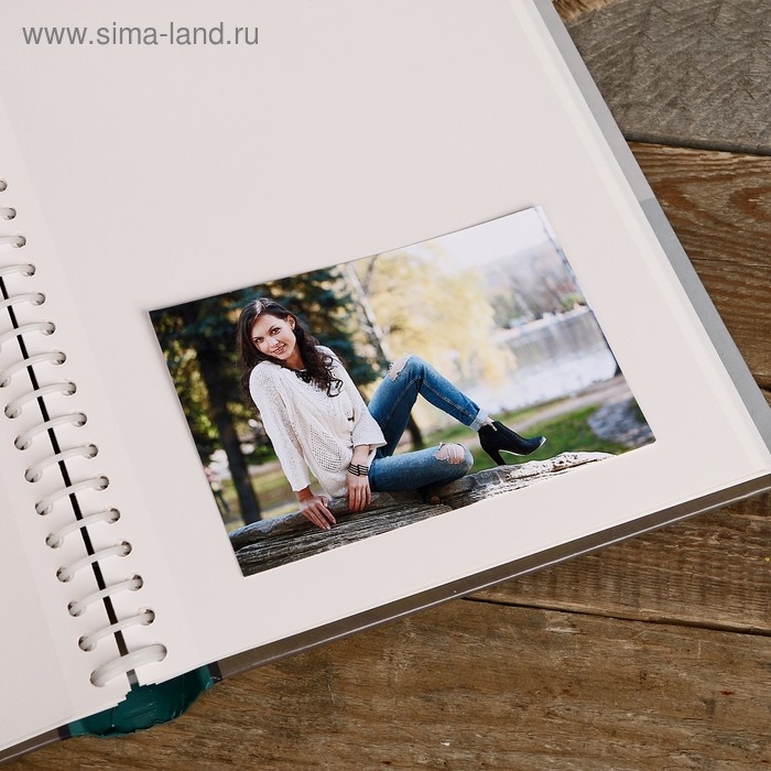 Фотоальбом Fotografia магнитный, 30 листов, 23х28 см, Фотоальбом Fotografia магнитный, 30 листов, 23х28 см, "Путешествие"