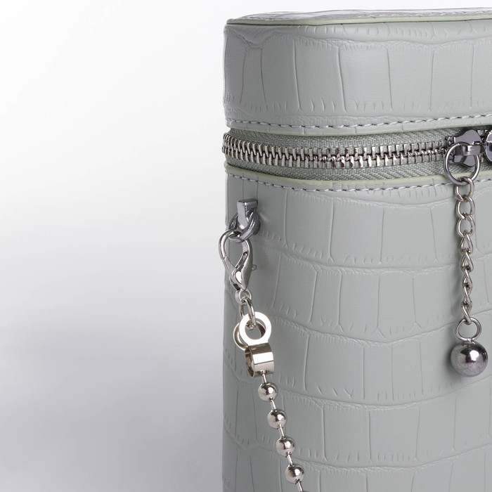 Сумка кросс-боди, отдел на молнии, длинный ремень, цвет зелёный Сумка кросс-боди, отдел на молнии, длинный ремень, цвет зелёный