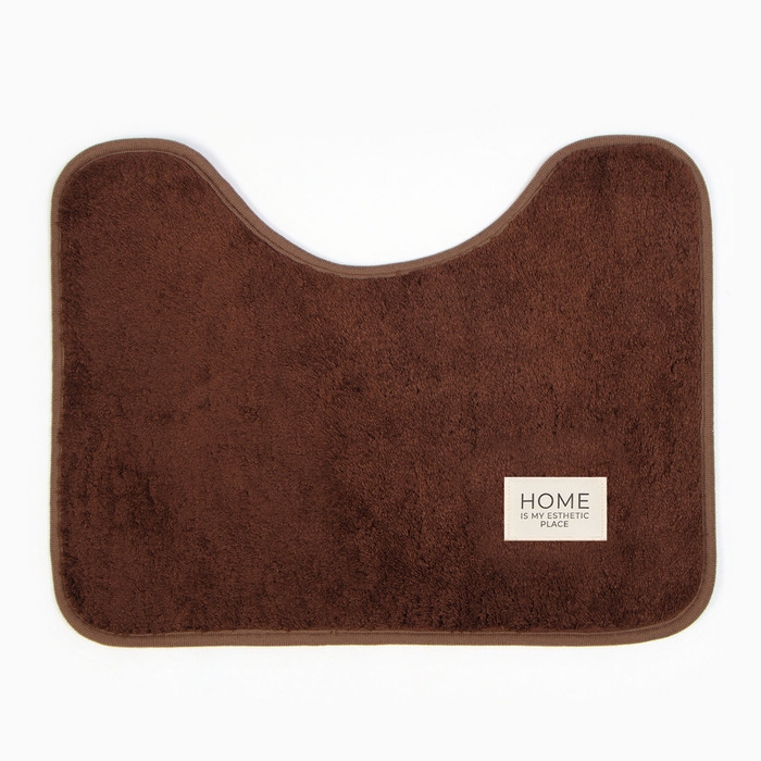 Коврик Этель Стиль цвет коричневый, 40х50 см Коврик Этель Стиль цвет коричневый, 40х50 см