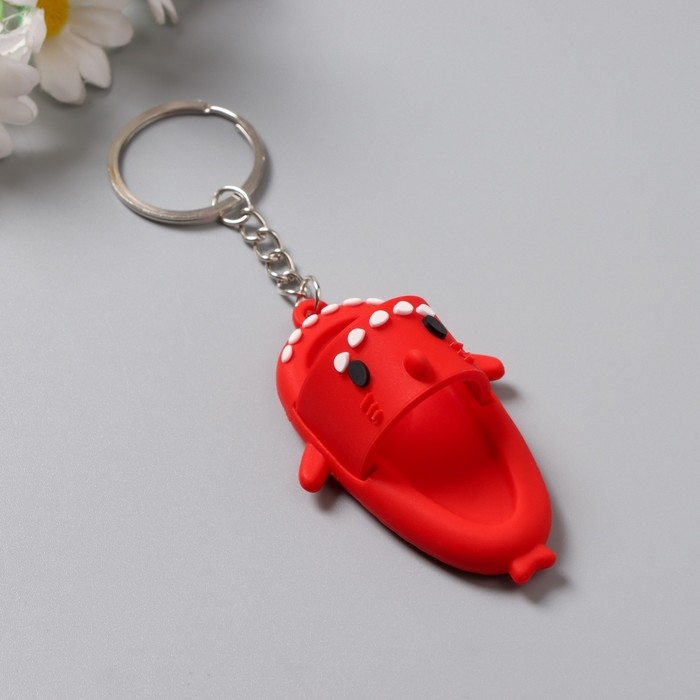 Брелок резина  Брелок резина "Сланец зубастый" МИКС 6х4 см