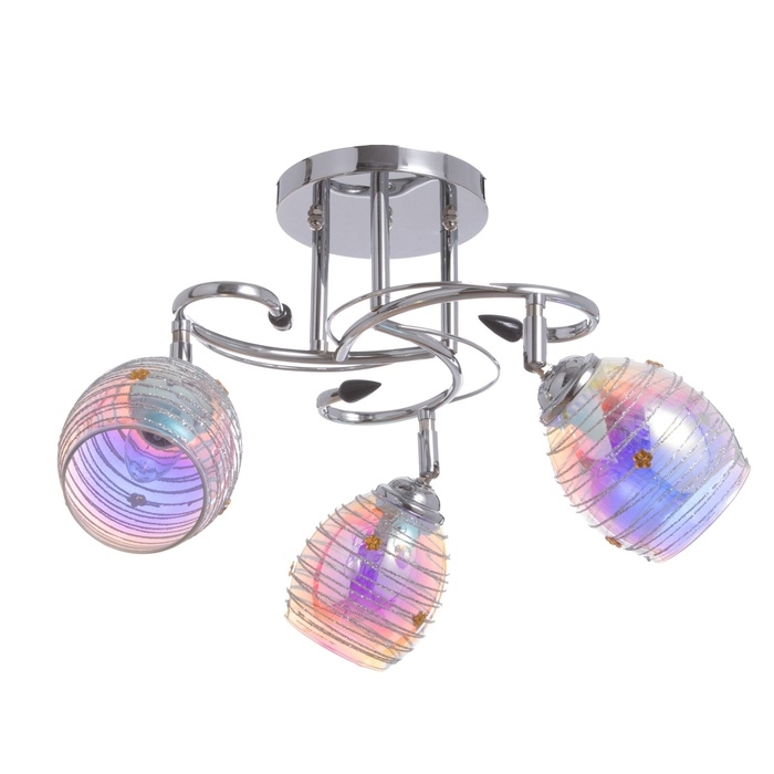 Люстра Люстра "Аббелла" 3х40Вт Е27 Хром МОДЕЛЬ: 2612381