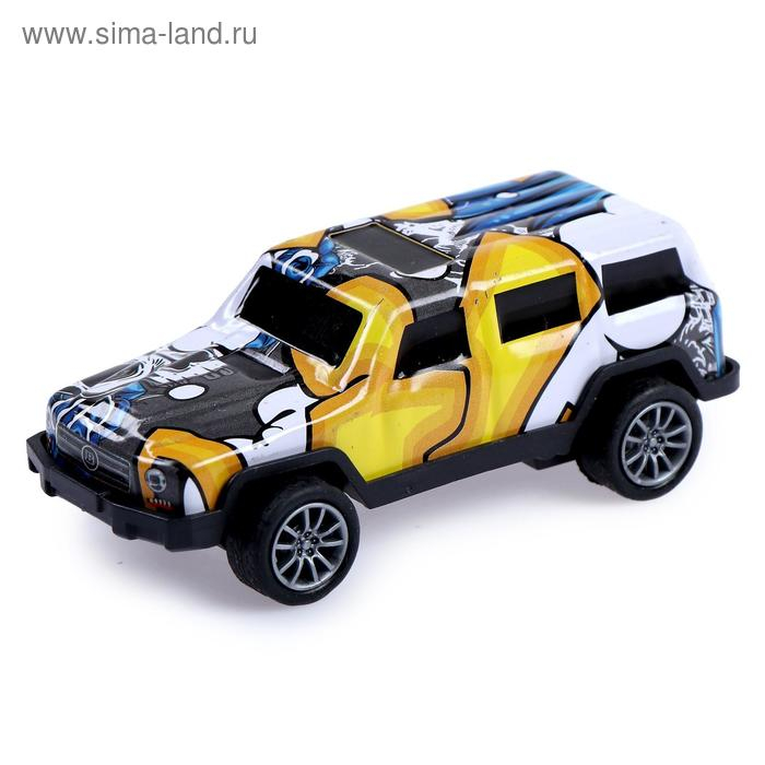 Набор металлических машин «Внедорожник», инерционные, 8 штук Набор металлических машин «Внедорожник», инерционные, 8 штук