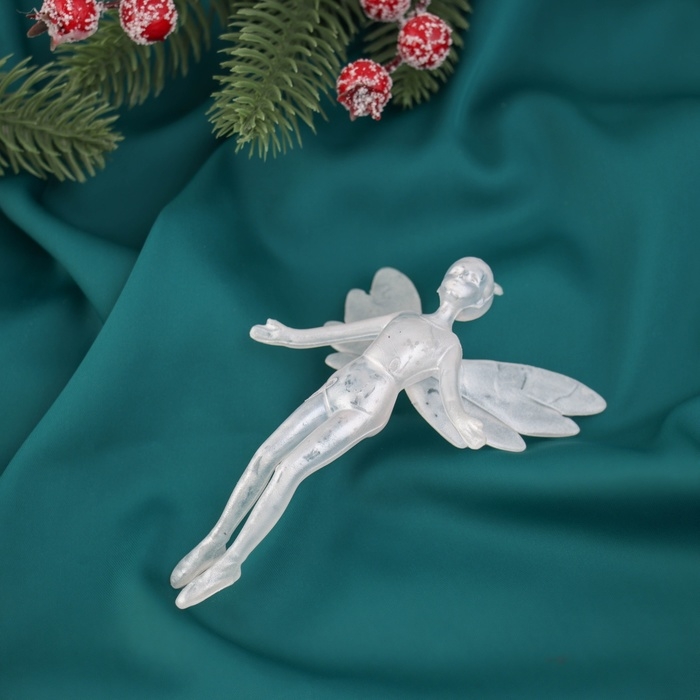 Украшение ёлочное Украшение ёлочное "Феечка" 13х8, белый