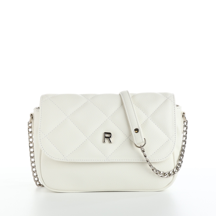 Сумка женская на молнии, цвет белый Сумка женская на молнии, цвет белый