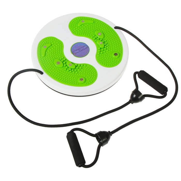 Диск здоровья ONLYTOP, с магнитными вставками, d=28 см, цвета МИКС Диск здоровья ONLYTOP, с магнитными вставками, d=28 см, цвета МИКС