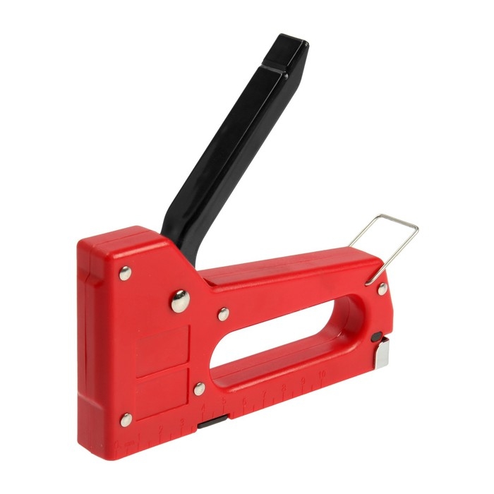 Степлер мебельный ЛОМ, пластиковый корпус, тип скоб 53, 4 - 8 мм Степлер мебельный ЛОМ, пластиковый корпус, тип скоб 53, 4 - 8 мм