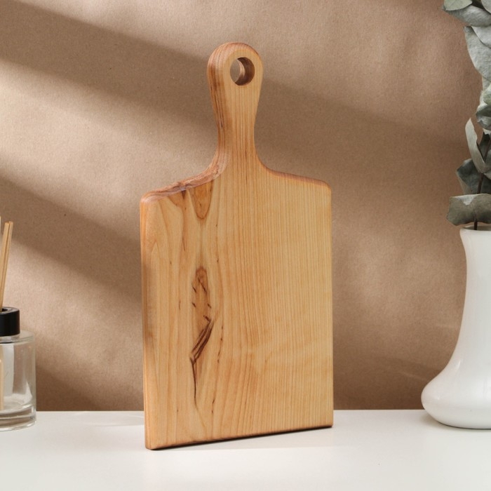 Доска разделочная с ручкой Adelica, 28×15×2,2 см, покрыта маслом, цельная берёза Доска разделочная с ручкой Adelica, 28×15×2,2 см, покрыта маслом, цельная берёза