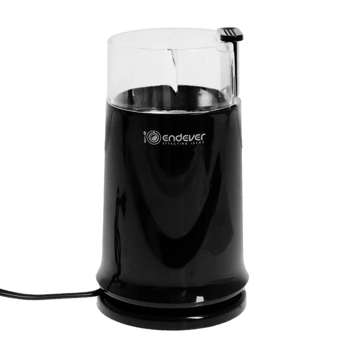 Кофемолка Endever Costa-1052, электрическая, ножевая, 200 Вт, 70 г, черная Кофемолка Endever Costa-1052, электрическая, ножевая, 200 Вт, 70 г, черная