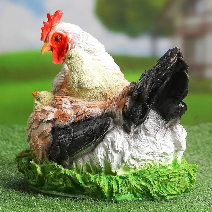 Садовая фигура  Садовая фигура "Курица Наседка" 27х19х23см