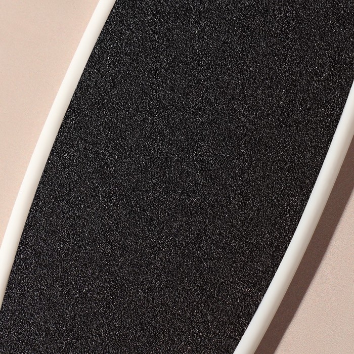 Тёрка для ног ZINGER, наждачная, двусторонняя, абразивность 100/180, 24 см, цвет белый, RA-13 Тёрка для ног ZINGER, наждачная, двусторонняя, абразивность 100/180, 24 см, цвет белый, RA-13