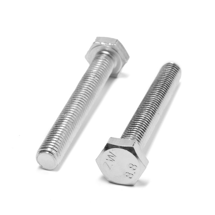 Болт ТУНДРА, оцинкованный, DIN 933, класс прочности 8.8, М10х70 мм, 1 кг Болт ТУНДРА, оцинкованный, DIN 933, класс прочности 8.8, М10х70 мм, 1 кг